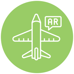 Flight training icon