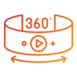 360 video icon