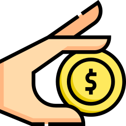 Give money icon