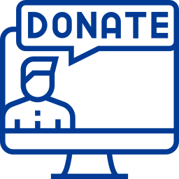 Пожертвование онлайн иконка