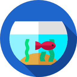 Fish bowl icon