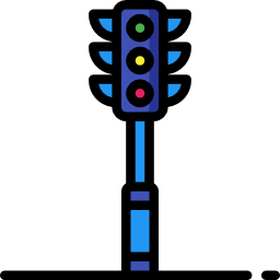 Traffic light icon