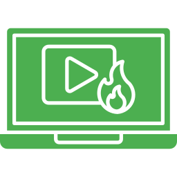 Trending video icon