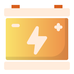 Battery eco icon