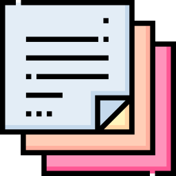 Sticky notes icon