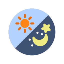 Day and night icon