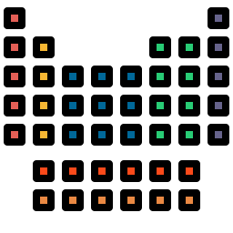tavola periodica icona