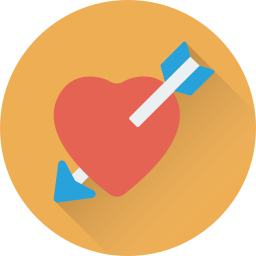 Cupid arrow icon