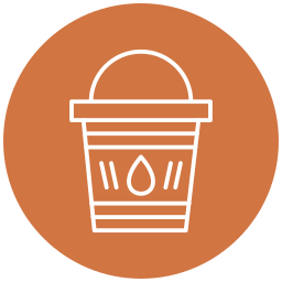 Water bucket icon