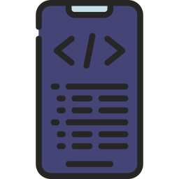 Мобильное кодирование иконка