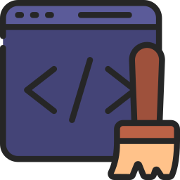Clean code icon