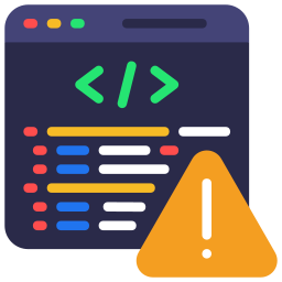 Code error icon