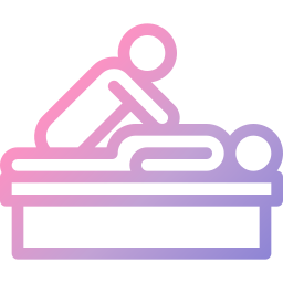 Massage therapist icon