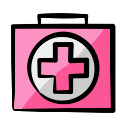 First aid kit icon