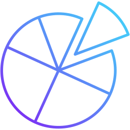 diagramme circulaire Icône