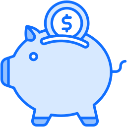 Piggy bank icon