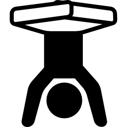 다리를 구부린 소년 handstands icon