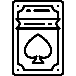pack de cartes à jouer Icône