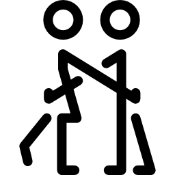 echtpaar knuffelen icoon
