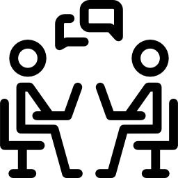 comunicación laboral icono