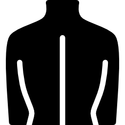 schiena umana icona