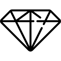 grote diamant icoon