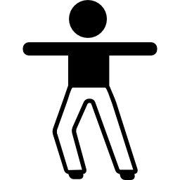 Boy Stretching Arms icon