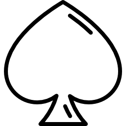 symbole de pique Icône