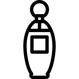 grande bottiglia di profumo icona