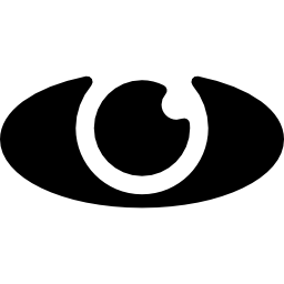 ojo grande icono