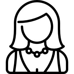 dama elegante icono