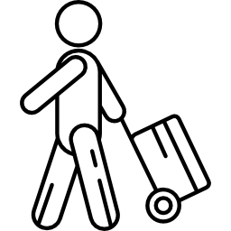 Man Travelling icon