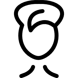 Женская прическа иконка