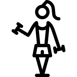 Woman Training icon