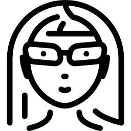 lange hören frau icon