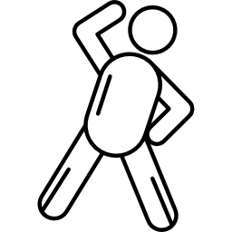 Stick Man Excersicing icon