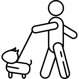 강아지를 산책시키다 icon