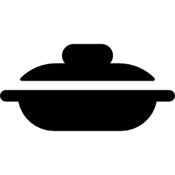 Pan with cover icon
