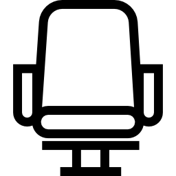 chaise confortable Icône