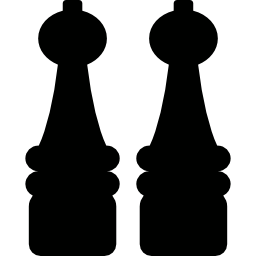zwei gewürzregale icon