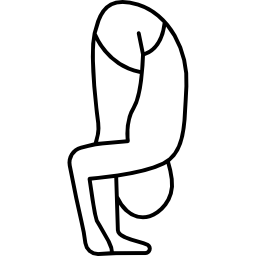 Man Flexing Waist Down icon
