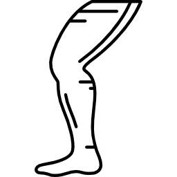 pierna de los hombres icono