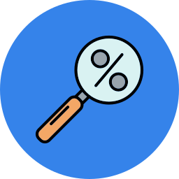 Magnifying icon