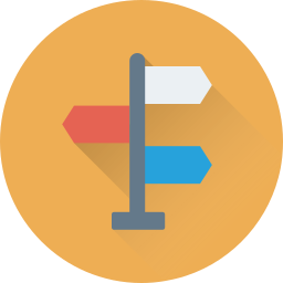 Guidepost icon