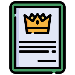 Certificate icon