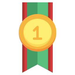 Gold medal icon