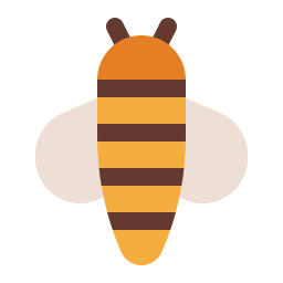 abeja icono