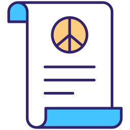 Peace treaty icon