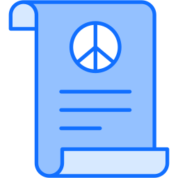 Peace treaty icon