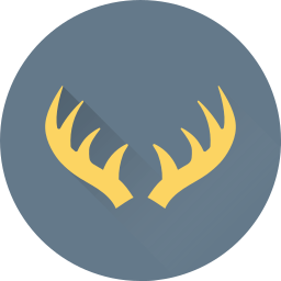 Deer horns icon